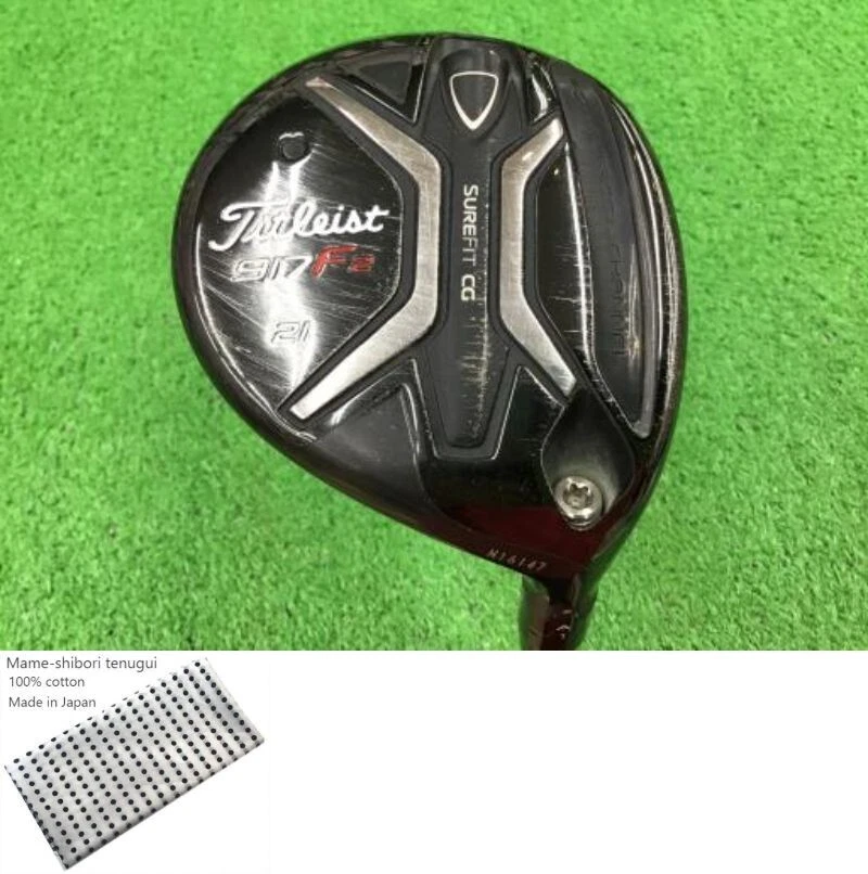 Titleist 917 F2 7W 21° Stiff Flex Fairway Wood Speeder 517