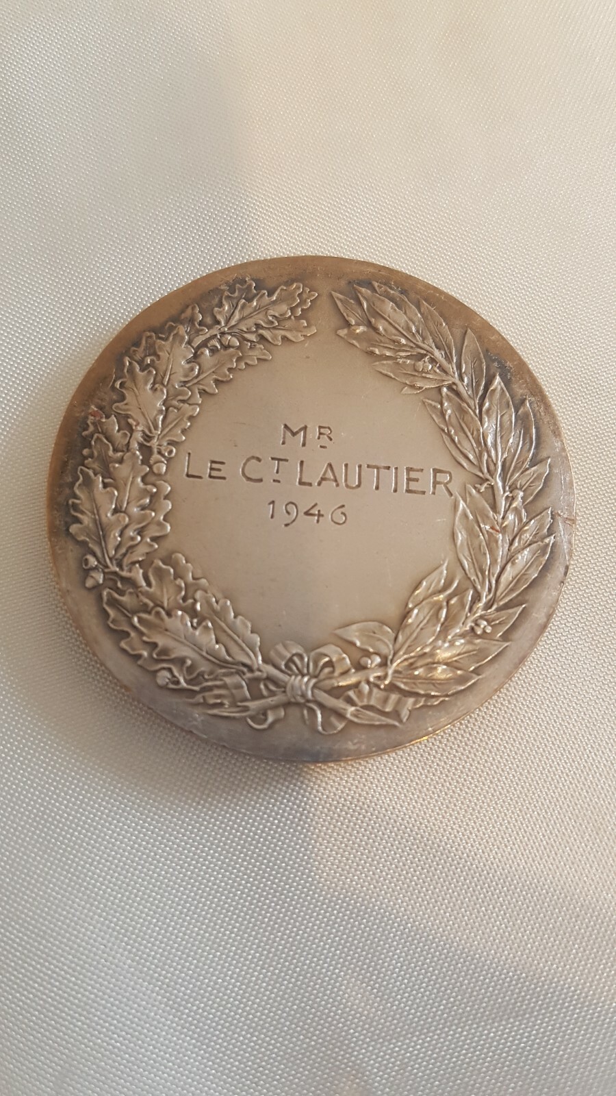 Médaille Commémorative En Bronze 1946-1996 - 50 Ans Du Commissariat Au Plan - 81mm