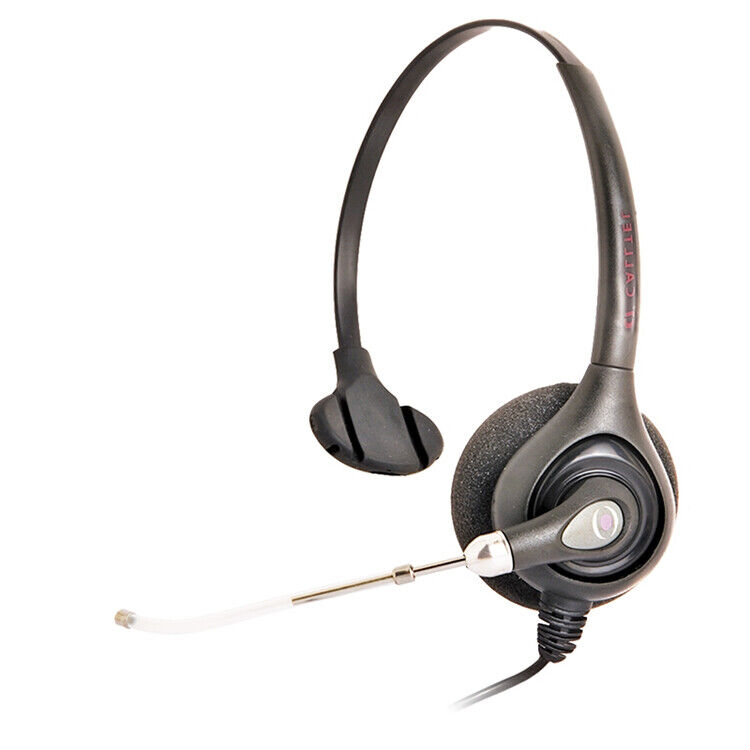 New CallTel HW351 SupraPro Mono Voice Tube Corded Headband Headset for M22 Amp.