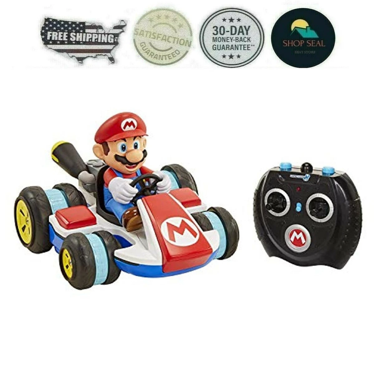 Juguetes De Mario Bros Carro Go Kart A Control Remoto Para Niños Y Grandes