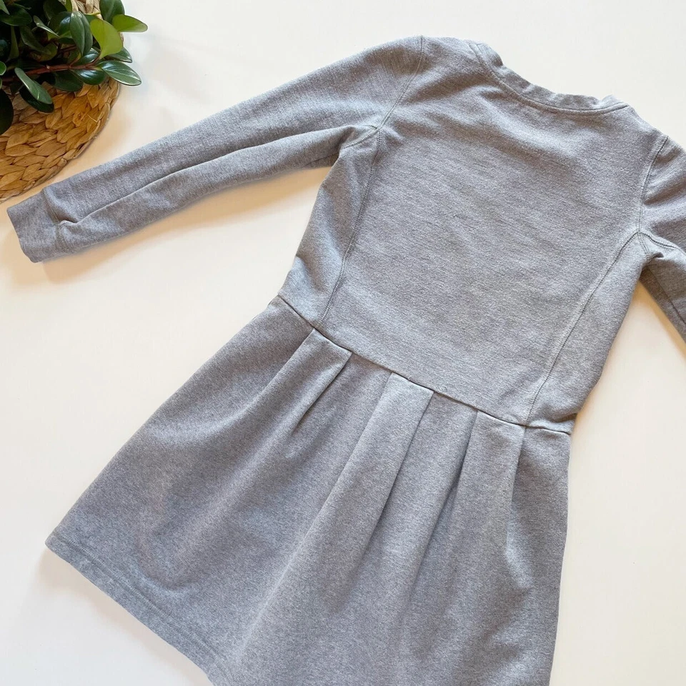 Vestido plisado gris Little Marc Jacobs - talla 10 Foto 4 de 4