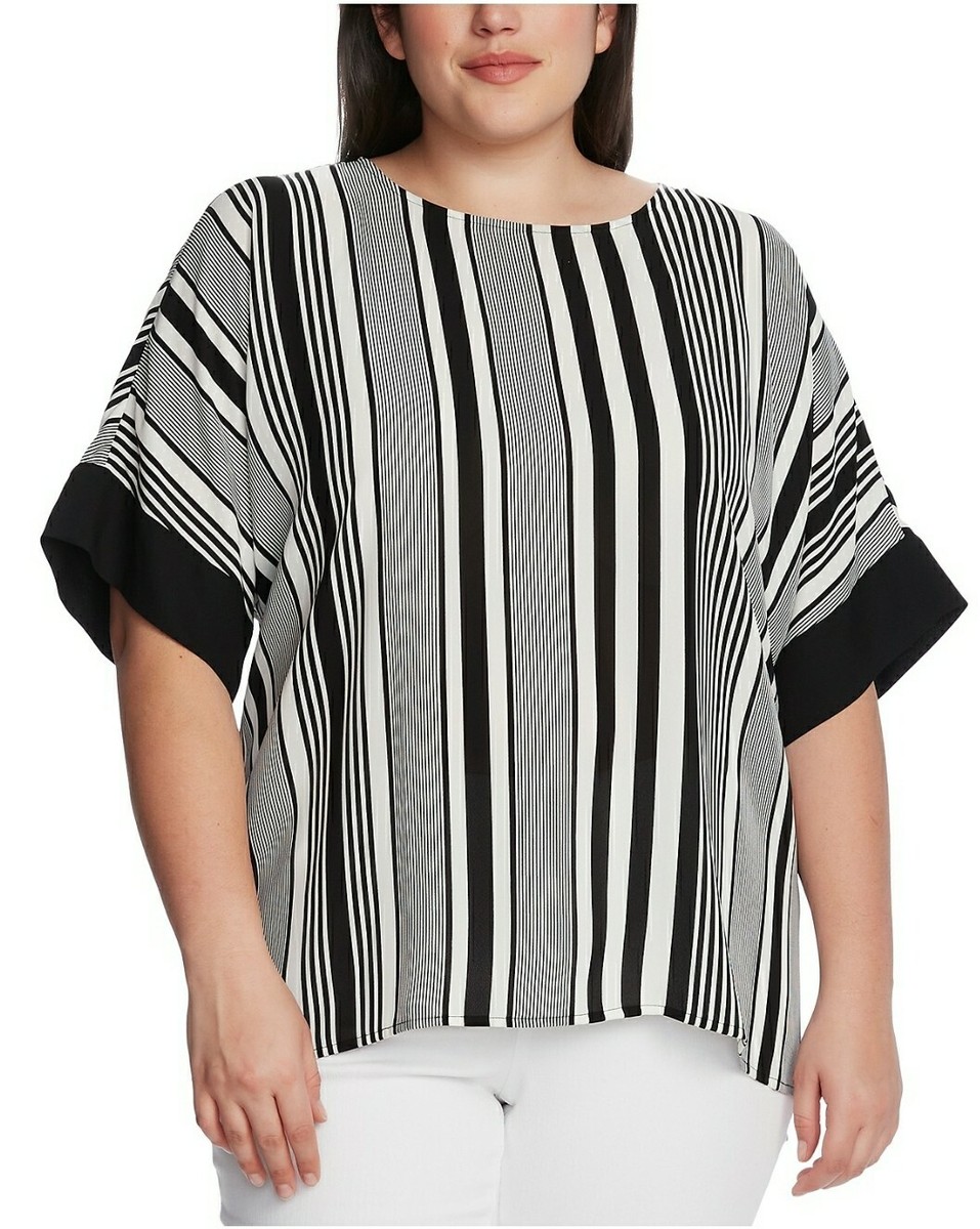 vince camuto striped top
