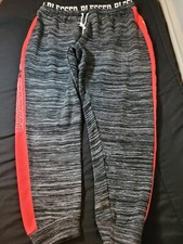 Bobbie Brooks Ladies Plush Gray Fleece Pajama Pants Sz 3Xlarge Blessed Preowned