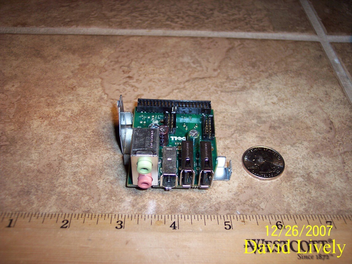 Dell KH687 Dimension 9200C XPS 210 USB Audio Control Panel Board CN-0KH687  | eBay