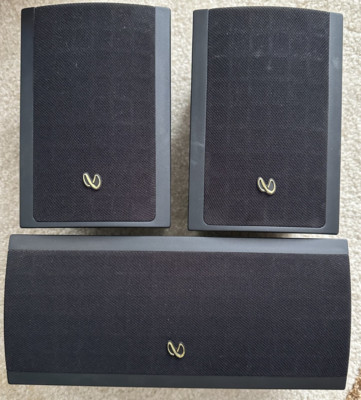 Infinity Minuette Satellite Speakers Set of 3 Audio 7.1 Channel