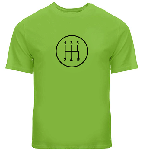 5 Speed Stick Unisex Shirts Manual Transmission Shift Pattern Mens Tee T-Shirt - Picture 27 of 33