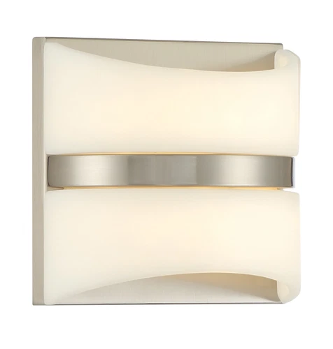 Minka Lavery Velaux LED Wall Sconce, Brushed Nickel - Picture 3 of 5