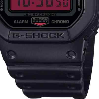 時計 CASIO G-SHOCK DW-5600BBR-1JF CASIO G-SHOCK DW-5600BBR-1JF BLACK BOLD RED Square 2025 New