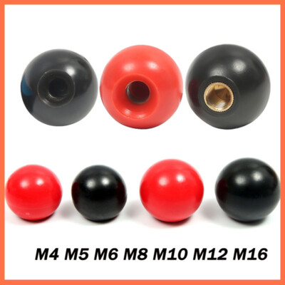 #ad #ad Ball Handle Knobs Bakelite Plastic Dia 16mm 50mm M4 M5 M6 M8 M10 M12 M16 Thread $258.99