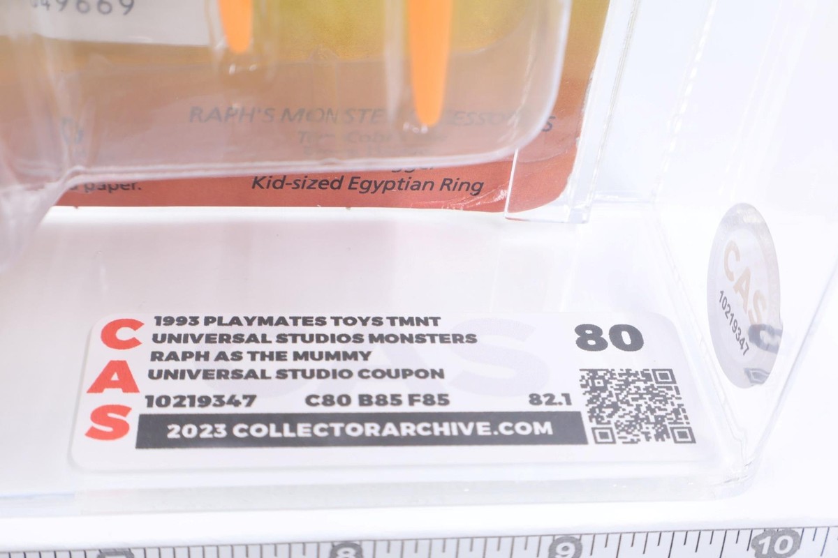 T-MOST3種コンプ 限定プライズ2種　AMP＋2種　計8体 Raph as The Mummy CAS GRADED 80 80/85/85 TMNT Universal Monsters