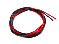 18 AWG SILICON WIRE 1M BLACK + 1M RED IDEAL FOR RACING DRONE ESC'S