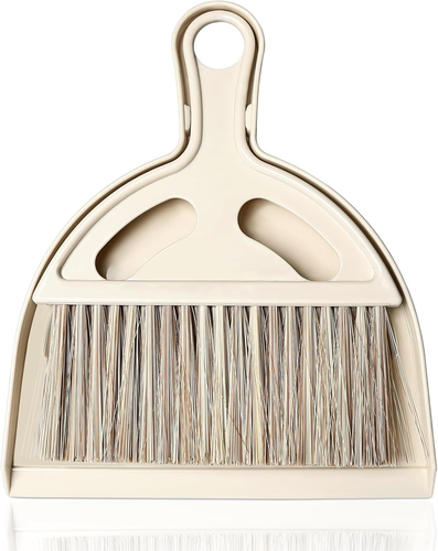 Mini Broom and Small Dustpan Brush - Mini Broom and Dustpan, Hand Broom and Dust