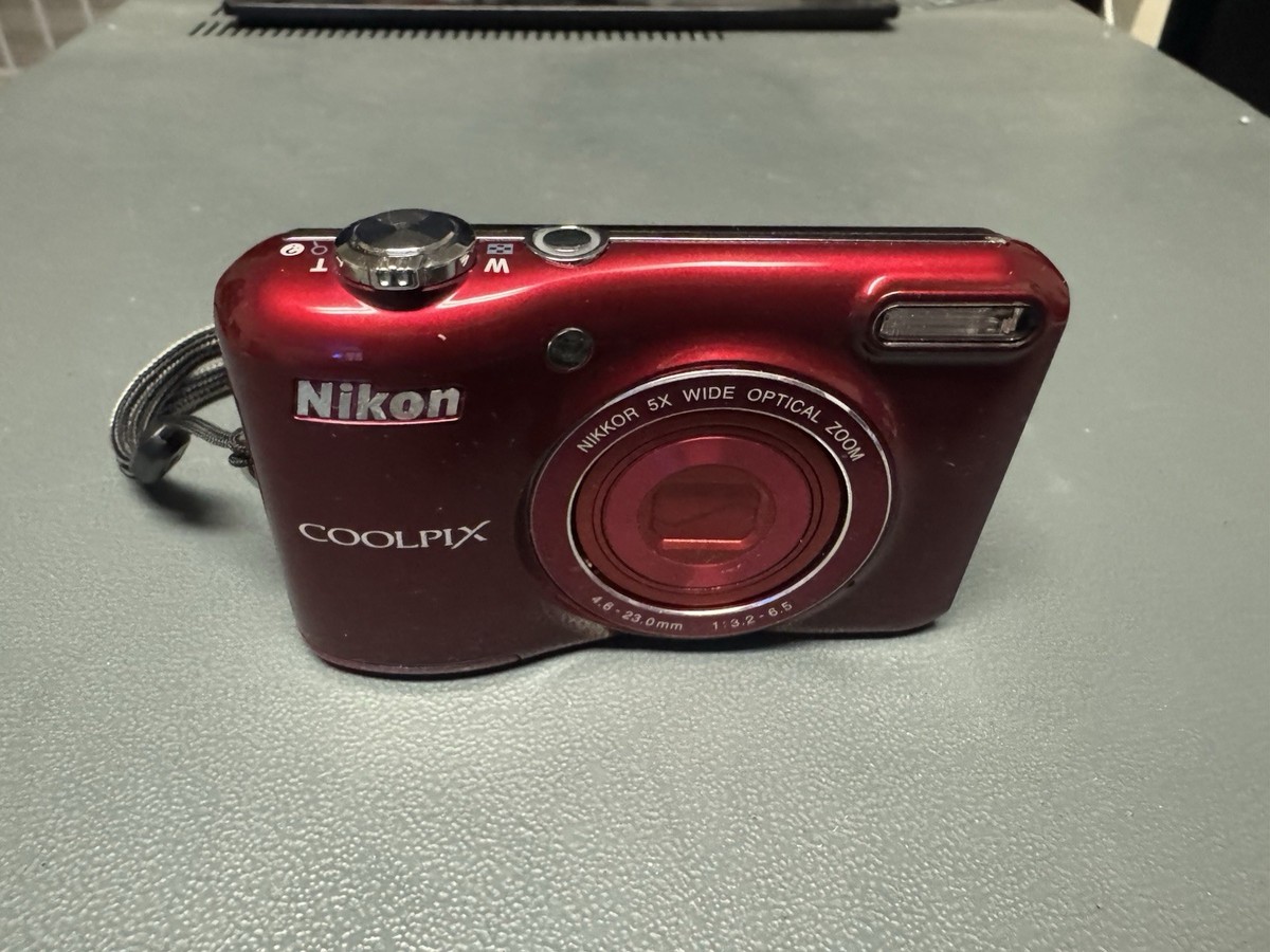 Nikon COOLPIX L28 20.1MP Digital Camera - Red for sale