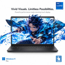 Dell -15.6" 2K Touchscreen Laptop Intel 13th Generation Core i7 1355U UPTO 64GB