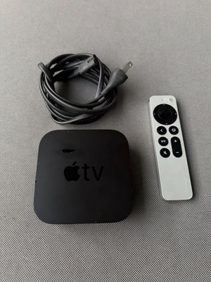 Apple TV 4K (2nd Generation) 32GB - Model A2169 with Siri Remote - Reset & Ready