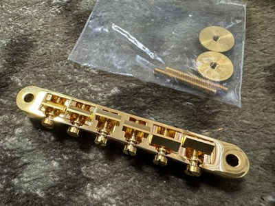 #ad Gibson ABR 1 Gold Bridge with Mounting Screws amp; Washers Used $173.14