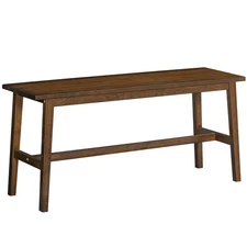 39.3'' Dining Bench, Farmhouse Kitchen Table Bench, Kitchen & Living Room Fur...