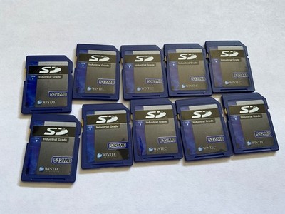 lot of 10pcs 512mb WINTEC standard SD MEMORY CARD SD NIKON CANON,Trail CAMERAS