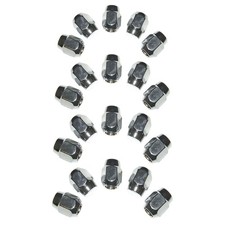 Lug Nut Chrome Set For Styled Steel And Magnum 500 Wheels Mustang 1965-1973