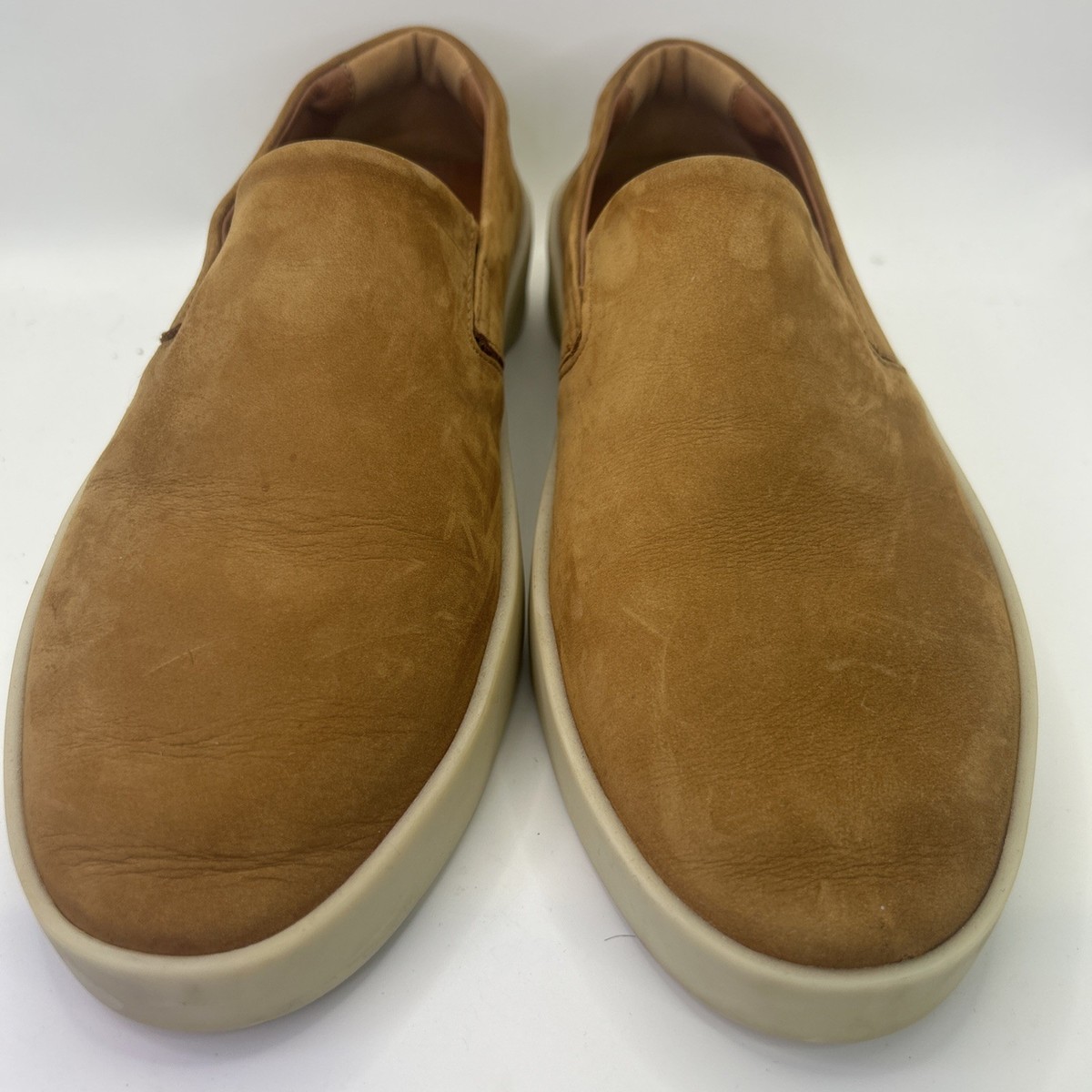 NIB Wolf and Shepherd Cruise Slip On Loafer Men 7.5/Women 9 Honey Brown White‎ NWOB Wolf and Shepherd Cruise Honey Brown | Mercari main image 4