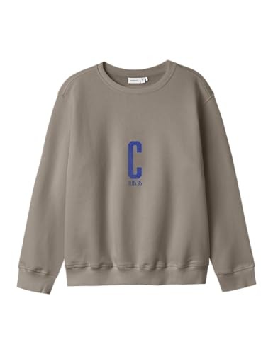 Jungen Sweatshirt Name It Nkmonslo Ls Nreg, Roasted Cashew, 116 Cm, Baumwolle-image