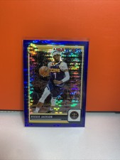 Reggie Jackson Blue Pulsar NBA Hoops /75. 2023-24 NBA Hoops Basketball!