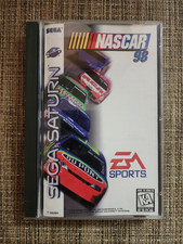 NASCAR 98 (Sega Saturn, 1997) Complete w/Reg Card VG Cond Clean Disc