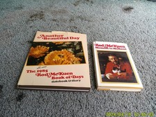 TWO signed ROD McKUEN books: MOMENT TO MOMENT, ANOTHER BEAUTIFUL DAY