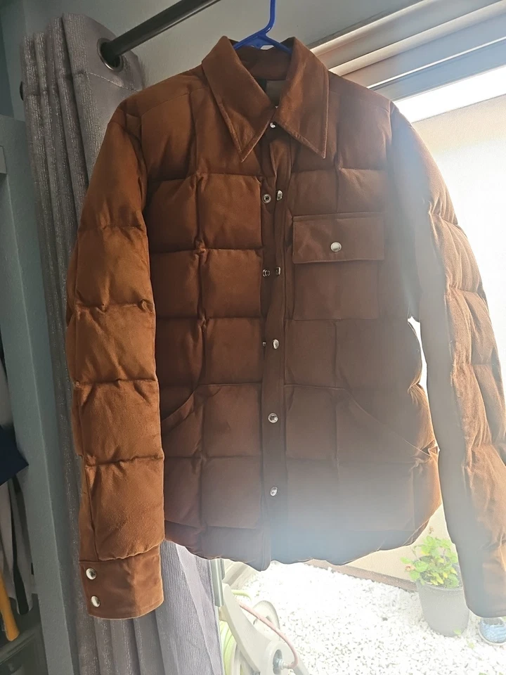 Crescent Down Works Down Shirt Xl Suede... - Image 4 of 4