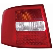 ABAKUS Rückleuchte Heckleuchte links für Audi A6 Avant 4B C5