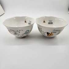 (2) Lenox Butterfly Meadow by Louise Le Luyer...