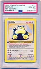 Pokemon Jungle Snorlax Non-Holo Rare 1st Edition #27 PSA 10 - POP 395