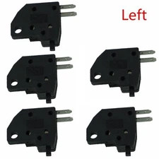 5 Motorcycle Brake Switch Front Left and Right Lever Light Master Cylinder Stop
