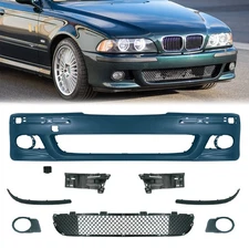 Fit 1996-2003 BMW E39 5Series M5 Style Look Front Bumper Cover Kit