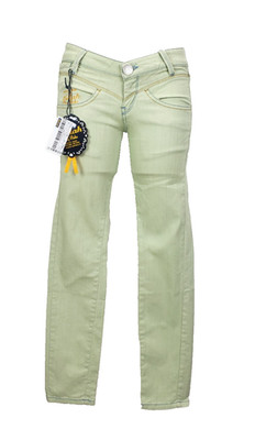 K18) Killah by Sixty Damen Jeans LIBERTY Gr. 24 Neu Low Rise Grün