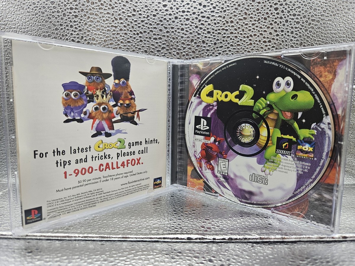 Croc 1 & 2 - Playstation 1 - Fourreau De Protection Paris 75001
