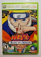 Naruto: Rise of a Ninja (Microsoft Xbox 360, 2007) NO MANUAL