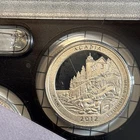 BEAUTIFUL  ACADIA 2012-S ATB PROOF CAMEO WASHINGTON QUARTER FREE SHIPPING