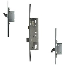 Image of FULLEX Crimebeater 220 Pro Lever Operated Latch & Deadbolt Split Spindle 20mm Ra