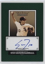 2005 Upper Deck Origins Old Judge Auto Shingo Takatsu #ST Auto s1i