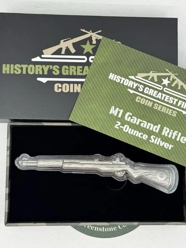 CHAD 2024 2OZ SLV RIFLES M1 GARAND ANTQ BU OGP International Customer