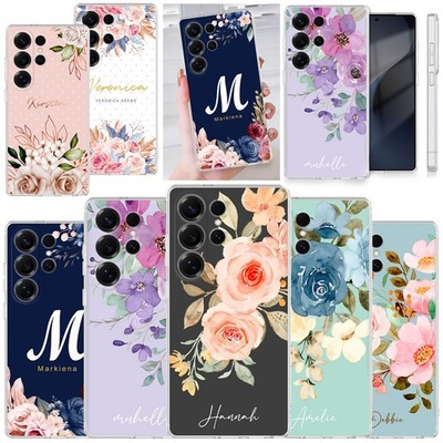 Floral Phone Case Personalized Pretty Cover For Samsung Galaxy S26 A05S A16 A37