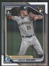 2024 Bowman Chrome Prospects #BCP-86 Brock Wilken Milwaukee Brewers TW2084