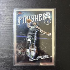 2025-26 Topps Finest Basketball Anthony Edwards Finishers Insert Timberwolves