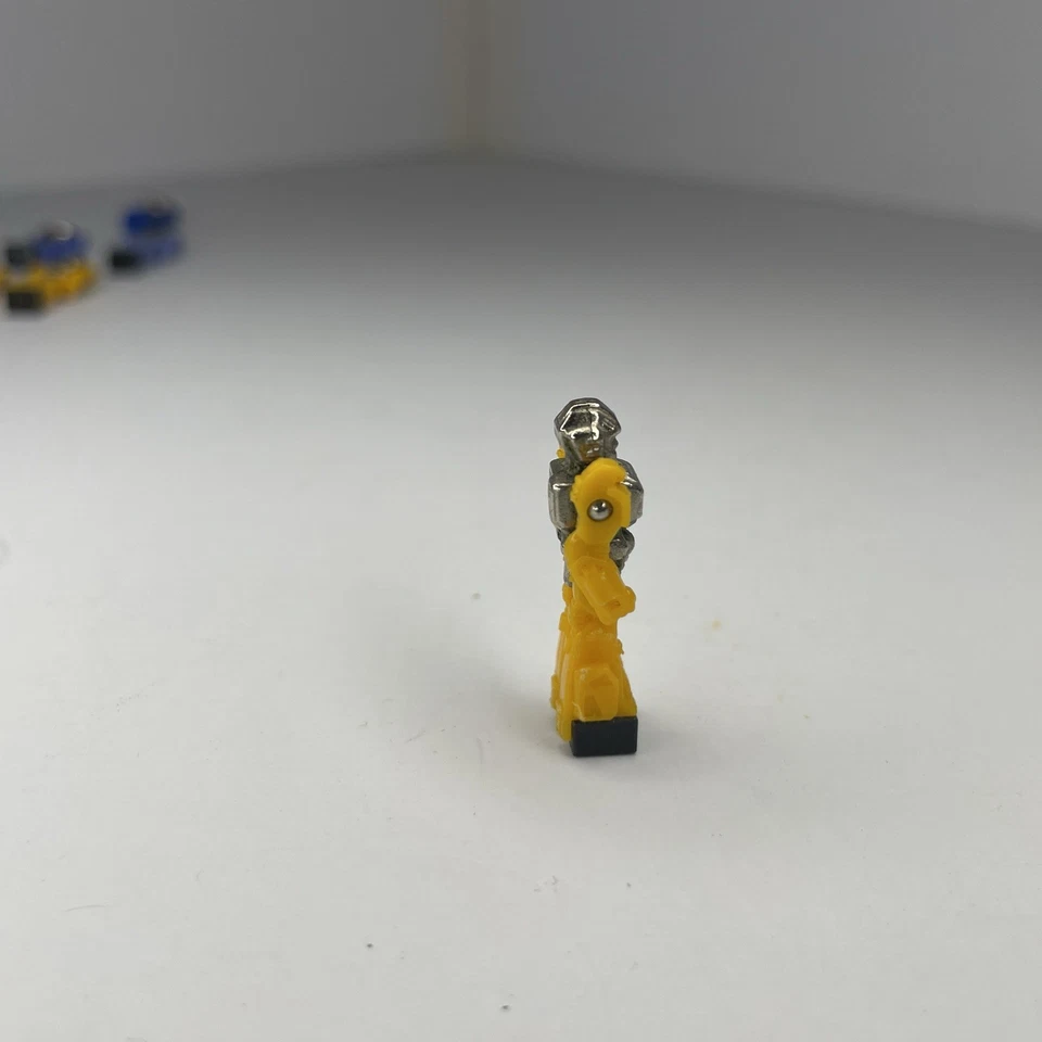 Rare Diaclone Diakron Takara Chrome Yellow Pilot Driver Figure Vtg  Transformers - Image 4 of 4