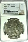 1891 O $1 Morgan Silver One Dollar XF45 NGC VAM 1A1 Clashed E Top 100