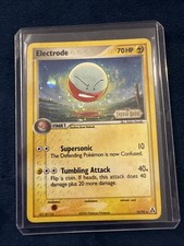 Pokemon Card - Electrode Legend Maker 32/92 Reverse Holo Uncommon Stamped