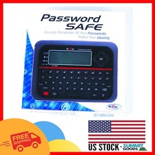 Deluxe Offline Password Vault - Store 400 Accounts With Touchscreen Control