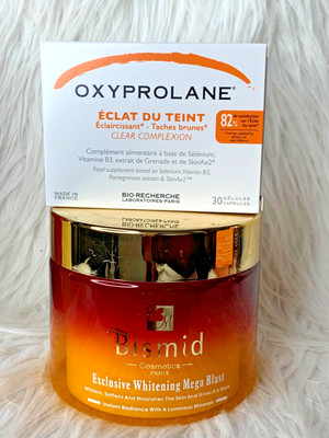 BISMID MEGA BLAST ULTRA AUFHELLENDE CREME OXYPROLANE TEINTGLANZ ERGÄNZUNG
