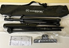 K KASONIC Music Stand, 2 in 1 Dual-Use Folding Sheet Music Stand  Desktop Book